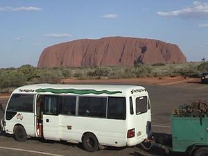 Mulga Bus and Uluru