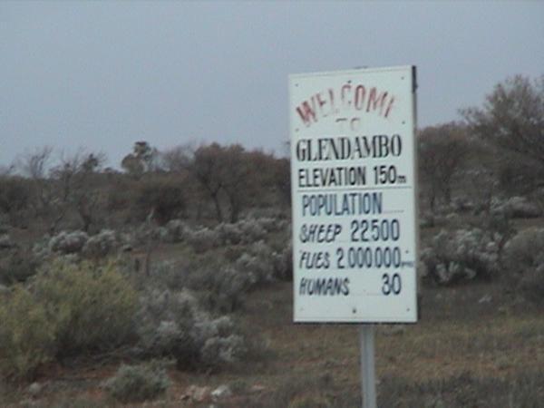 Glendambo Population