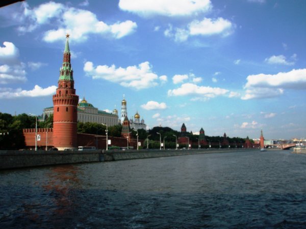 The Kremlin from Moscow River