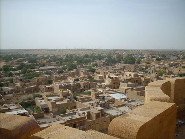 View of surrounding area outside the city