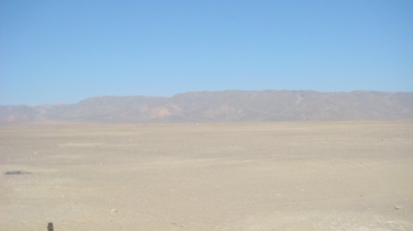 Desert near the cemetery
