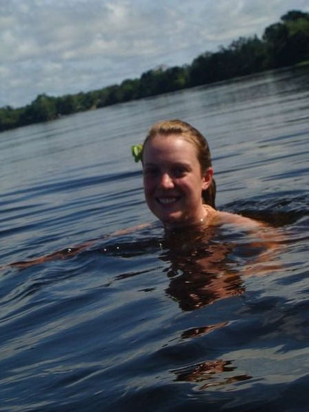 Me in the lake!