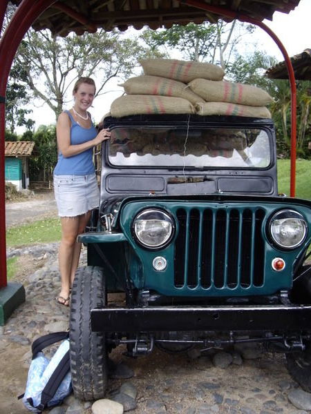 Coffee growers Willy jeep!
