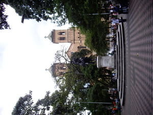 Plaza Bolivar! (not far from scary area!)