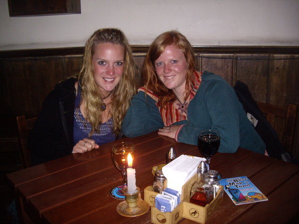 Marieke and me on our last evening!