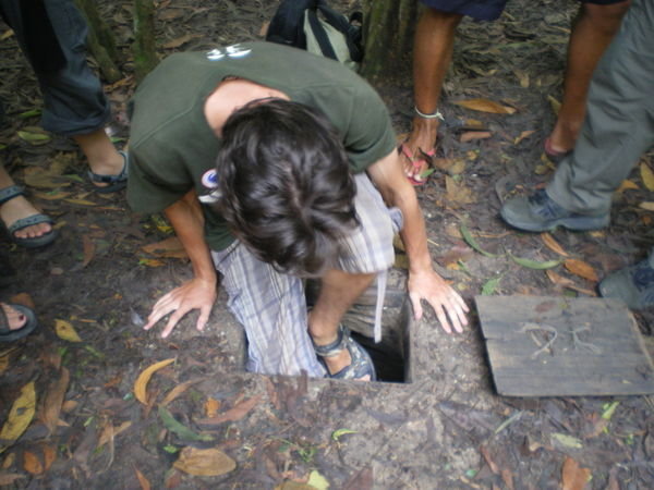 Viet Cong tunnel