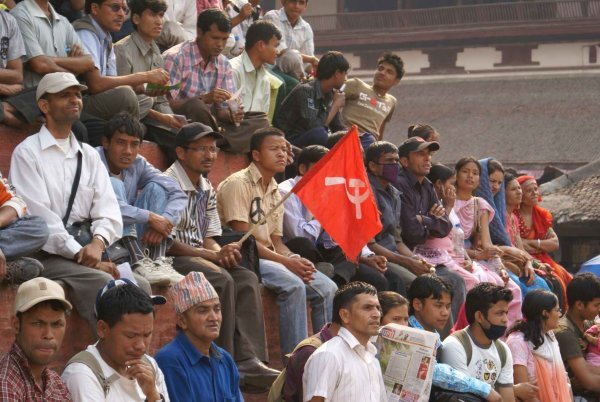 maoist rally