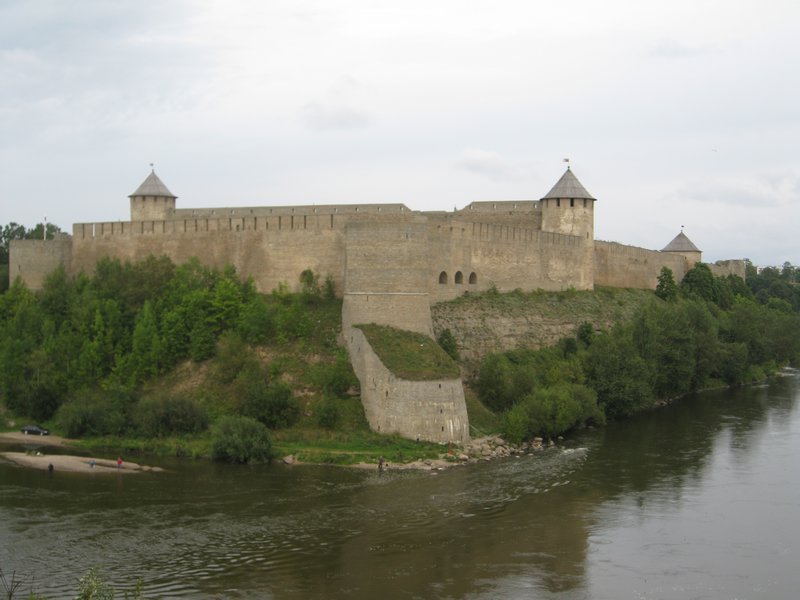 Castle on Russian border