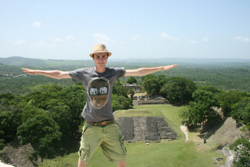 Mayan temple somewhere