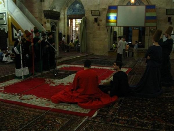 Ceremony in a Mosque.