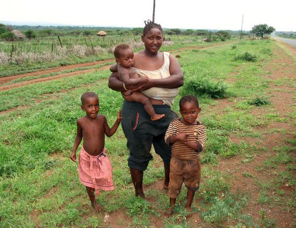 Family in Swaziland
