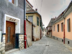 Street in Sibiu