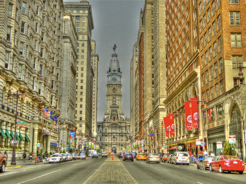 Philadelphia, Broad and Market St.