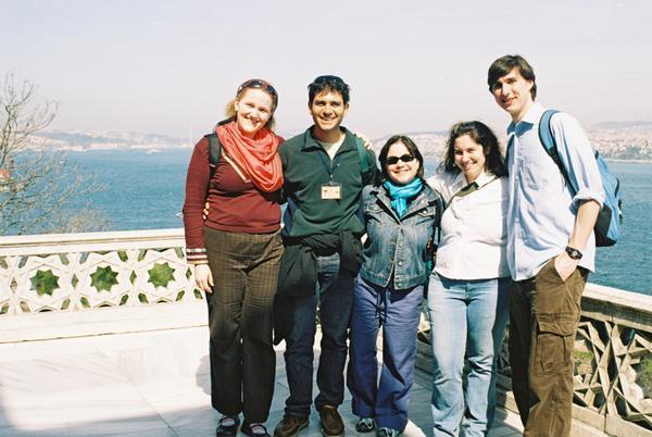The four of Us  and our tour guide Burhan