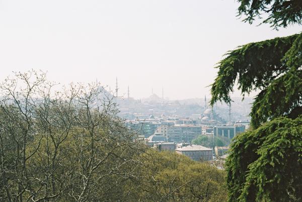 View of the city from Topkapki Palace