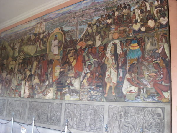 Diego Rivera Murals in Palacio National