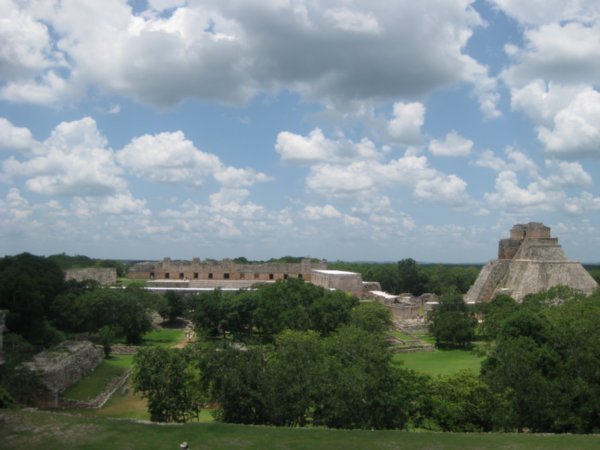 View over Uxmal Site