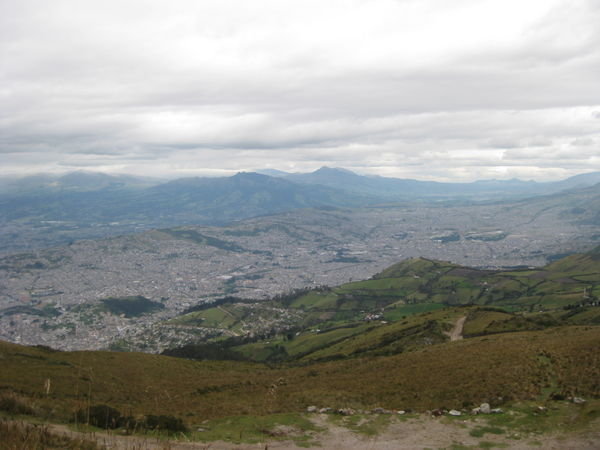 Quito from the Teleforico