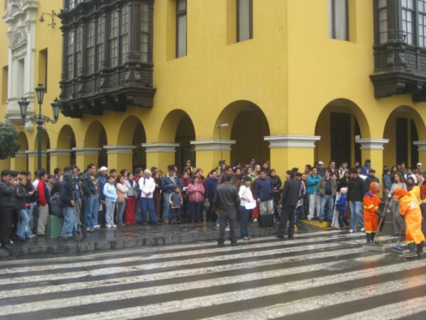 5. A TV Series being filmed, Lima