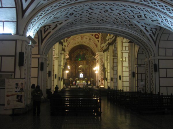 8. Inside San Francisco Monastery, Lima