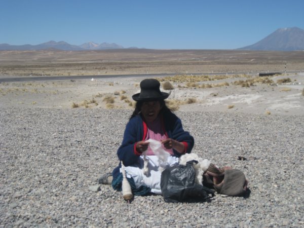 15. Indigenous woman, en route to Colca Canyon