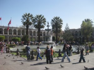4. Plaza de Armas, Arequipa