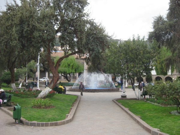 2. Square near Plaza de Armas, Cusco
