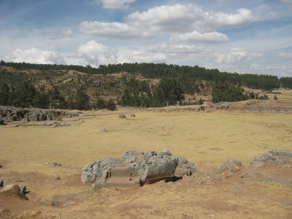 24. Dried up reservoir, Saqsaywaman inca ruins