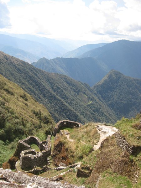 94. Phuyupatamarka Inca Ruins, Day 3 of Inca Trail
