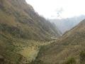 60. Looking back down the valley from just below Dead Woman's Pass, Day 2 of Inca Trail