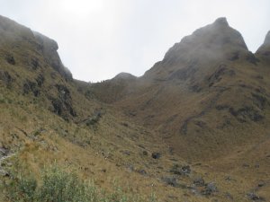 61. The climb up to Dead Woman's Pass, Day 2 of Inca Trail
