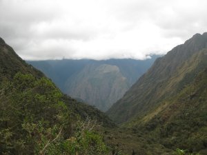 69. View from Runquraqay ruins, Day 2 of Inca Trail
