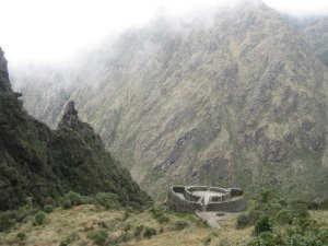 72. Runquraqay ruins, Day 2 of Inca Trail