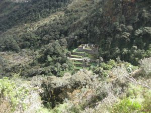 81. Qonchamarca Inca Ruins, Day 3 of Inca Trail