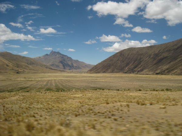 2. Peruvian Altiplano between Cusco and Puno