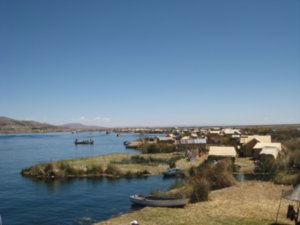 20. Uros Islands, Lake Titicaca