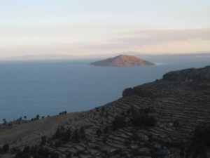 21. Taquile Island, Lake Titicaca taken from Amantani