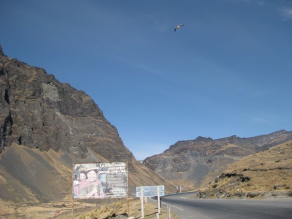 12. Scenery, top section of World's most dangerous road