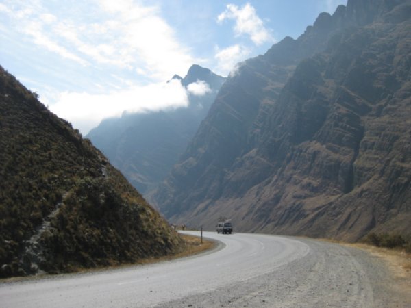 14. Scenery, top section of World's most dangerous road