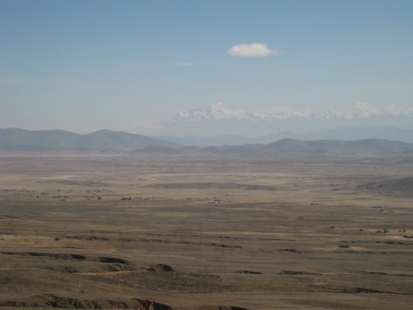 36. The Bolivian Altiplano, just outside La Paz