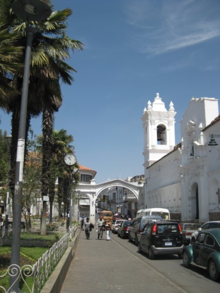 1. Sucre - full of whitewashed buildings