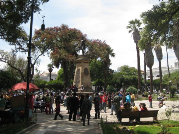 4. Main Plaza, Sucre