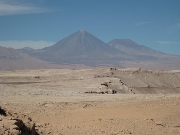2. Volcan Licacabur, from the Atacama Desert