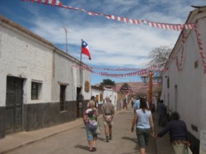 1. Caracoles, the main street in San Pedro