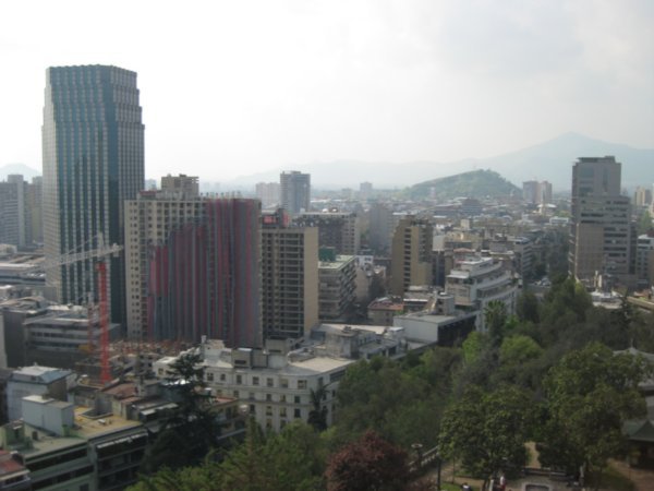 3. View over Santiago