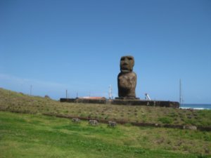 52. Maoi to the south of Hanga Roa, Easter Island