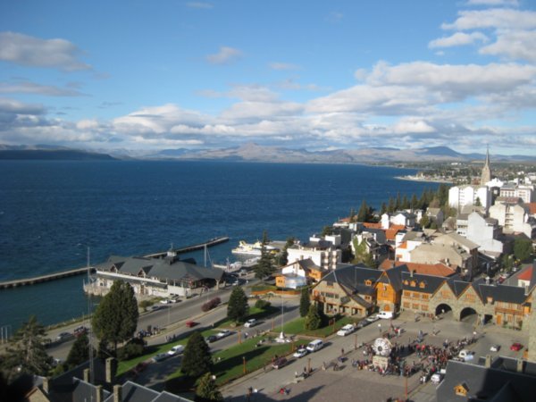 10. View of Lake Nahuel Haupi from the hostel, Bariloche