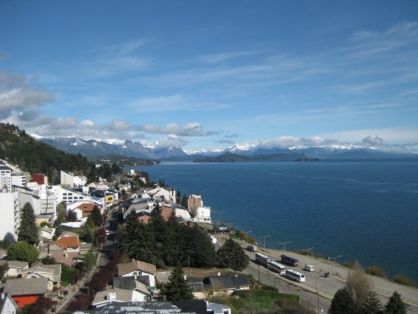 11. View of Lake Nahuel Haupi from the hostel, Bariloche