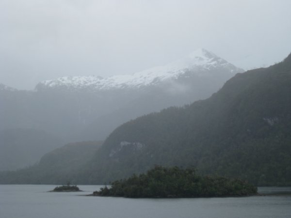 11. Sailing through the Chilean fjords on the Navimag
