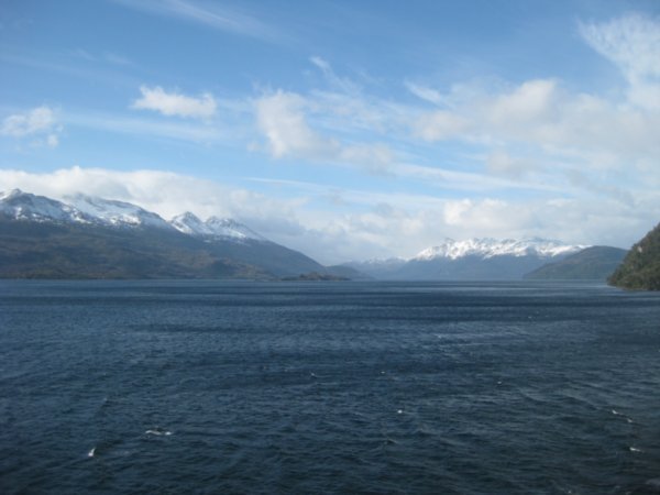 22. Sailing through the Chilean fjords aboard the Navimag